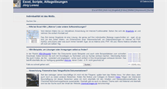 Desktop Screenshot of joerglorenz.de